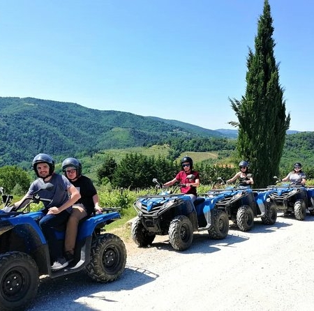 Quad Tour ATV Adventure in Chianti from Florence with Lunch and Wine Tasting included